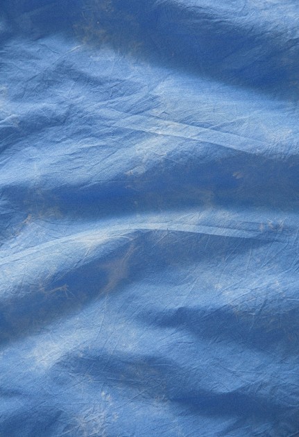타이다이 여름 침구 |애저 블루|<br>60수 면, 뱀부 시어서커